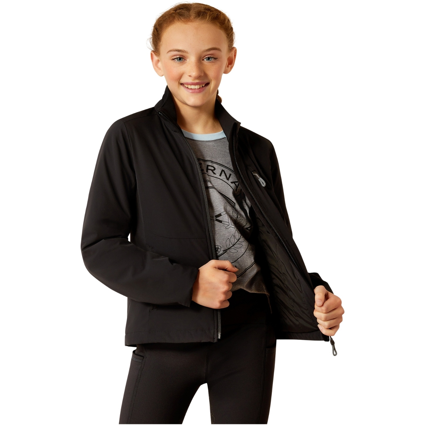 Ariat Junior Rion Isolierte Jacke 1005- Black